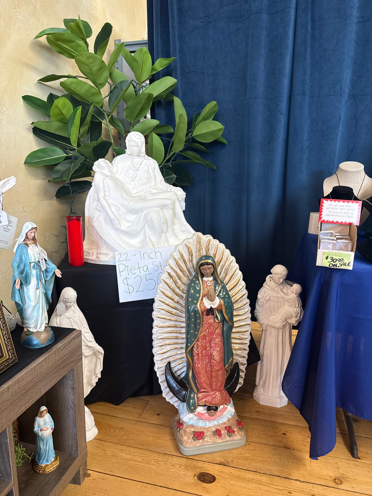 Our Lady of Guadalupe Cement Garden Statue – 30 Inches Tall (Free In Store Pick Up; Shipping $200 - $250)