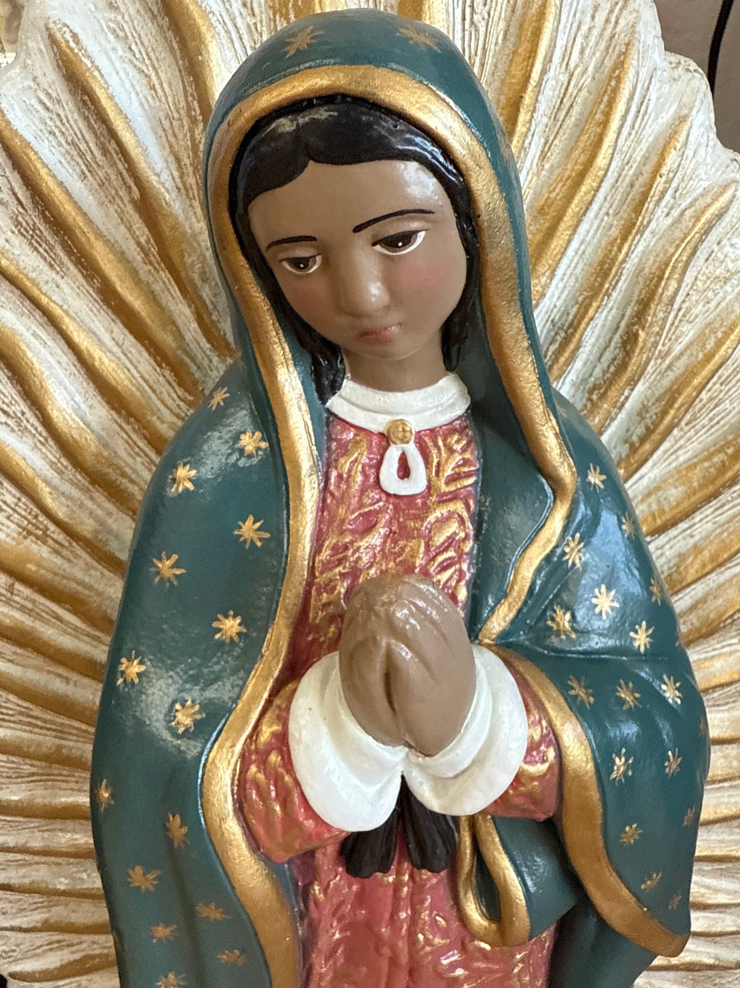 Our Lady of Guadalupe Cement Garden Statue – 30 Inches Tall (Free In Store Pick Up; Shipping $200 - $250)