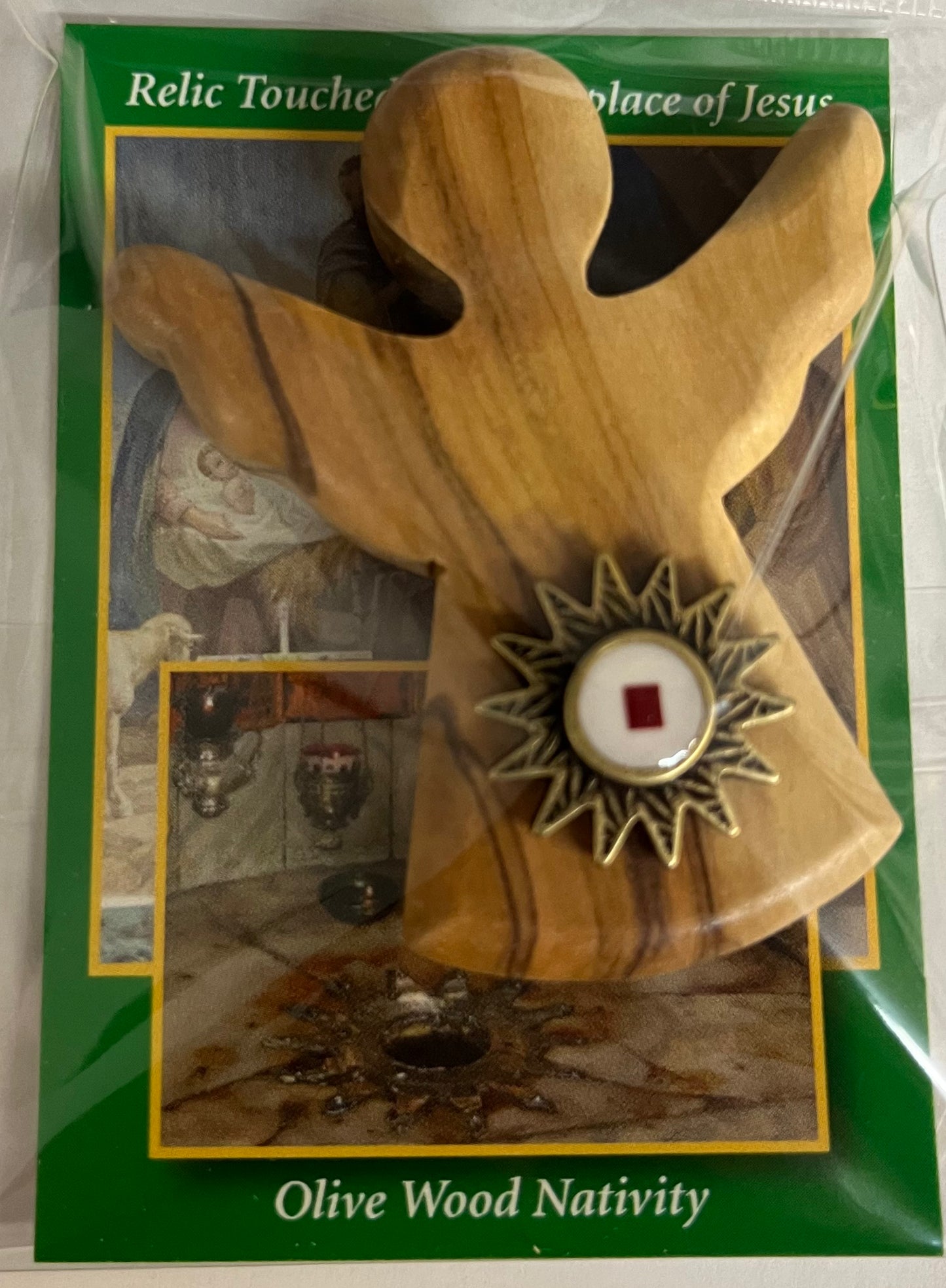 Palm Comfort Nativity Relic Angel