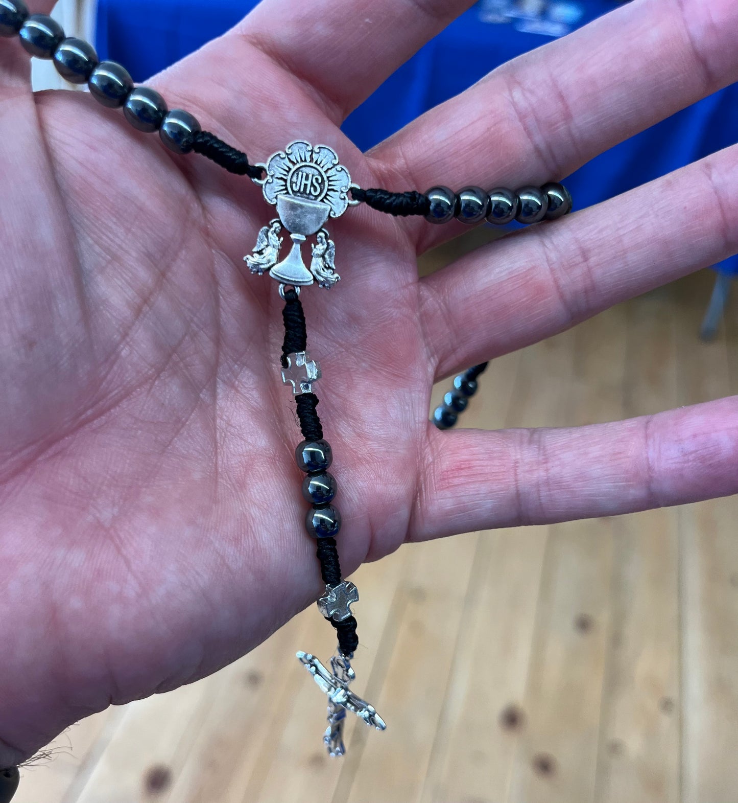 First Communion Rosary - Hem Cord First Communion Rosary