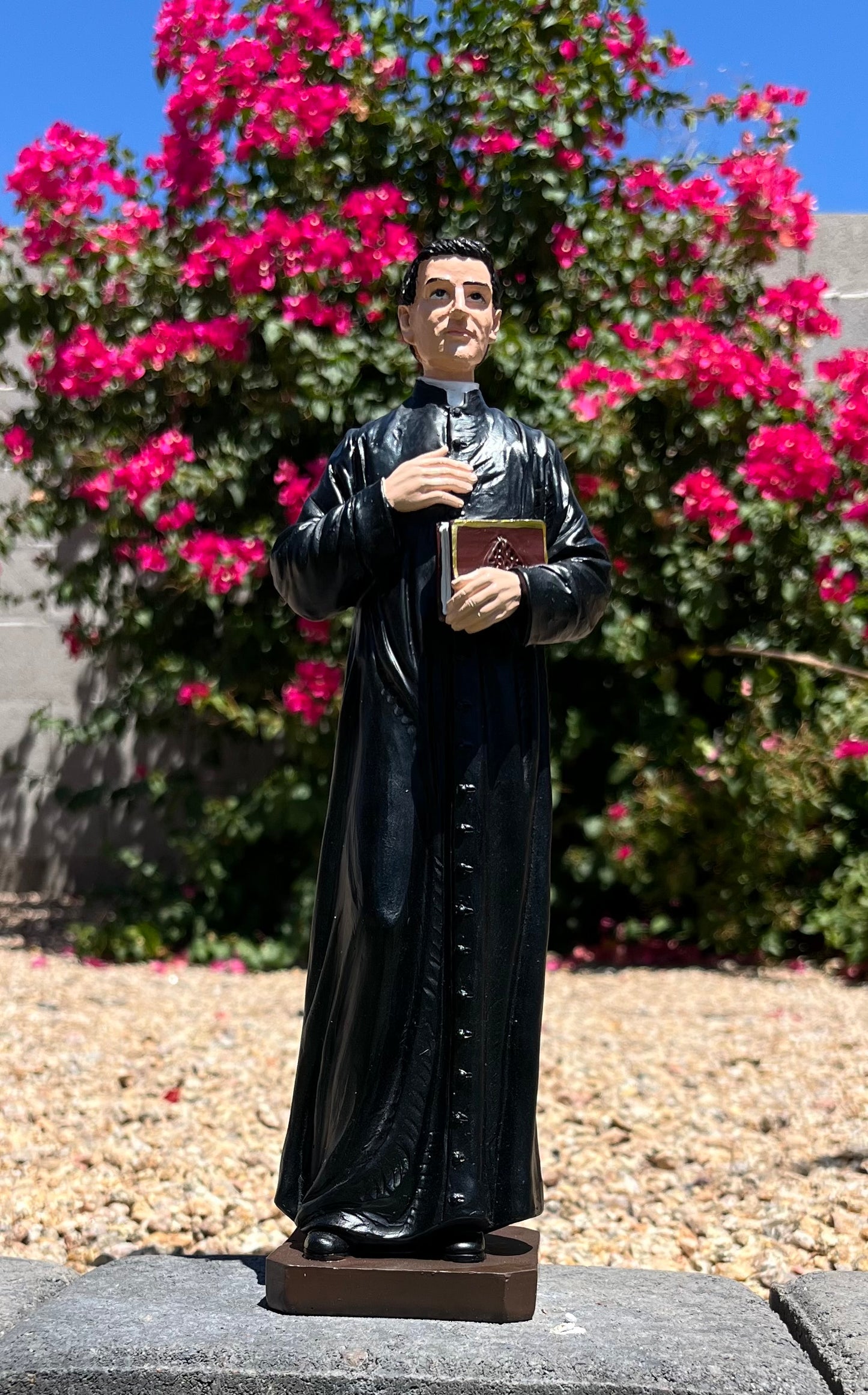 Blessed Michael McGivney Desktop Statue – Founder of the Knights of Columbus - 11.5 inches tall