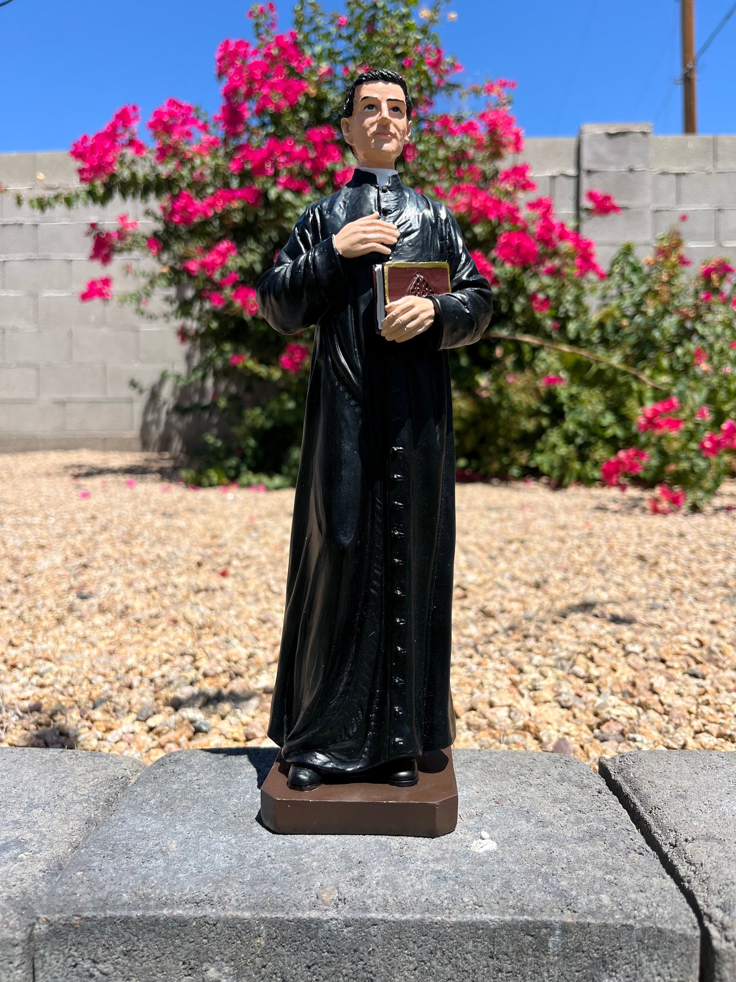 Blessed Michael McGivney Desktop Statue – Founder of the Knights of Columbus - 11.5 inches tall