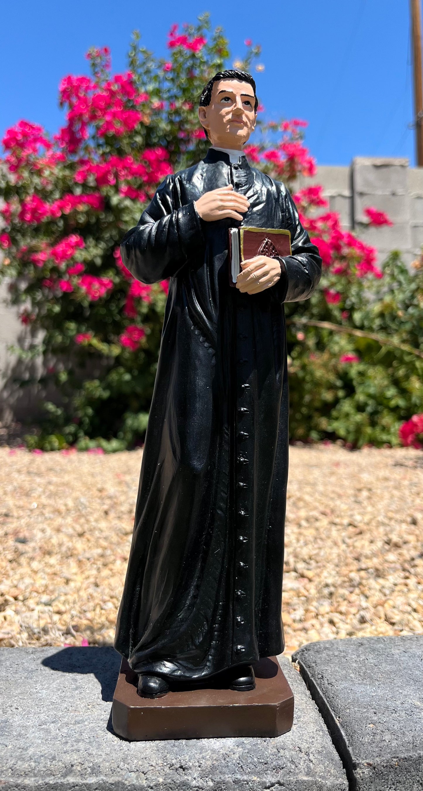 Blessed Michael McGivney Desktop Statue – Founder of the Knights of Columbus - 11.5 inches tall