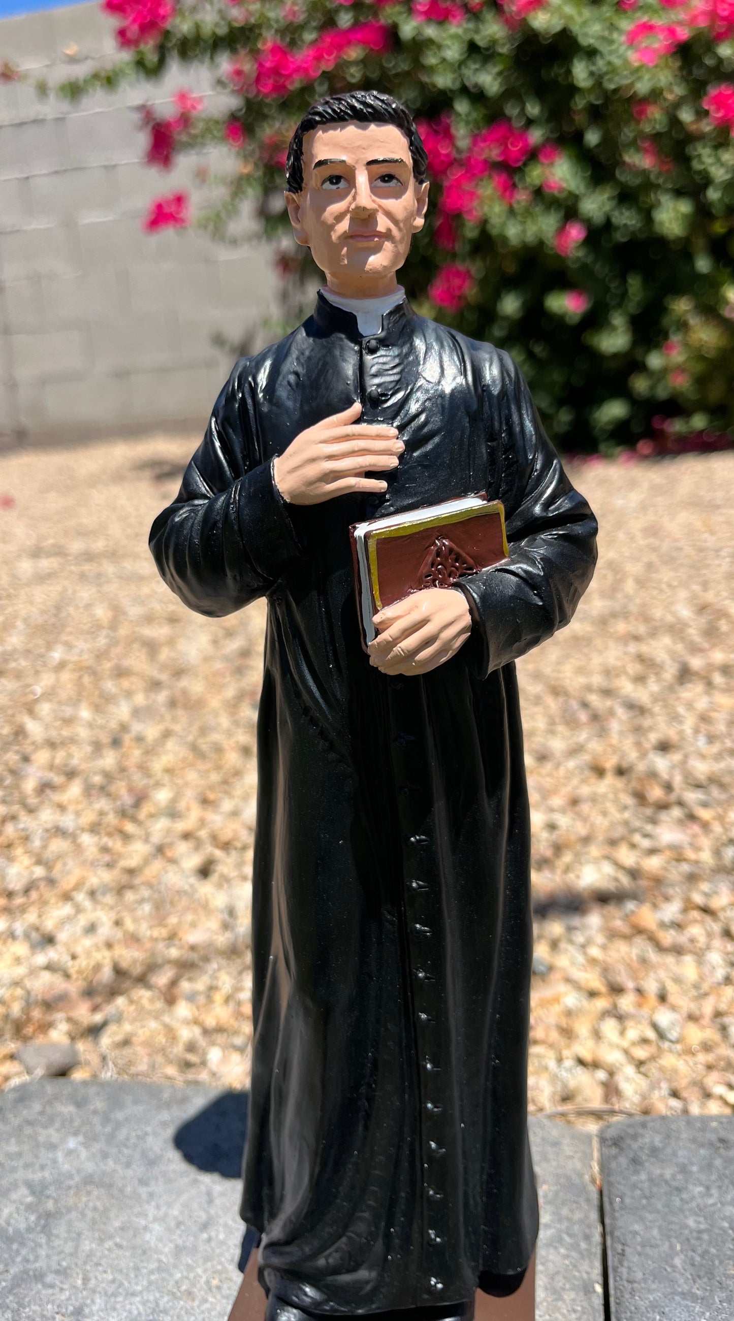 Blessed Michael McGivney Desktop Statue – Founder of the Knights of Columbus - 11.5 inches tall