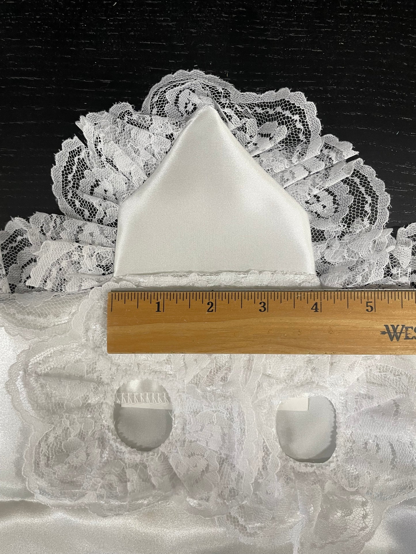 White Dress for 16-Inch Infant of Prague Statue – A Symbol of Purity and Devotion