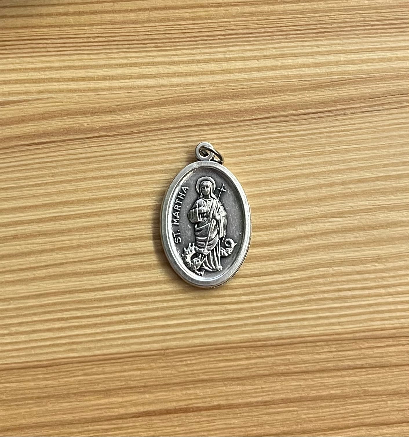 St. Martha Third Class Relic Medal