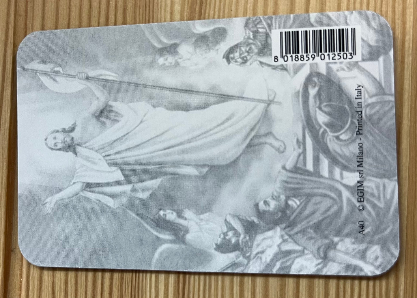 3D Holographic Prayer Card – 14 Stations of the Cross