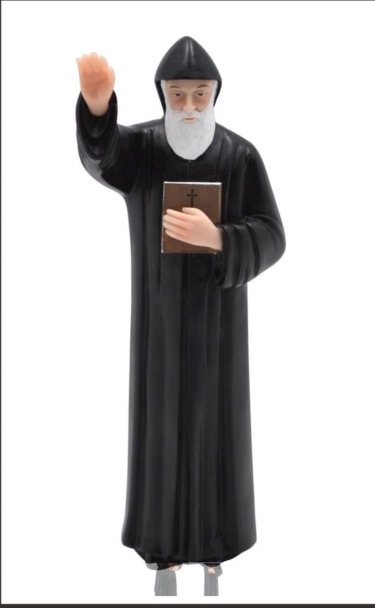 12-Inch St. Charbel Desktop Statue