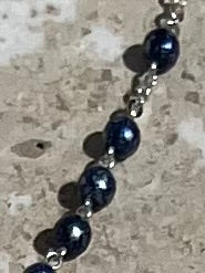 Communion Rosary - Blue Beads