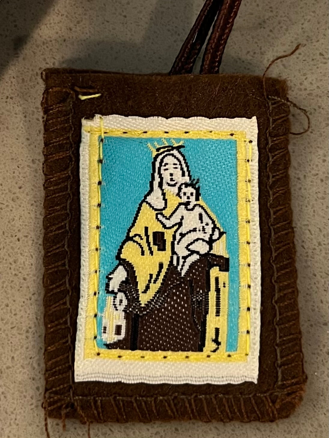 My First Scapular - Traditional Brown Scapular