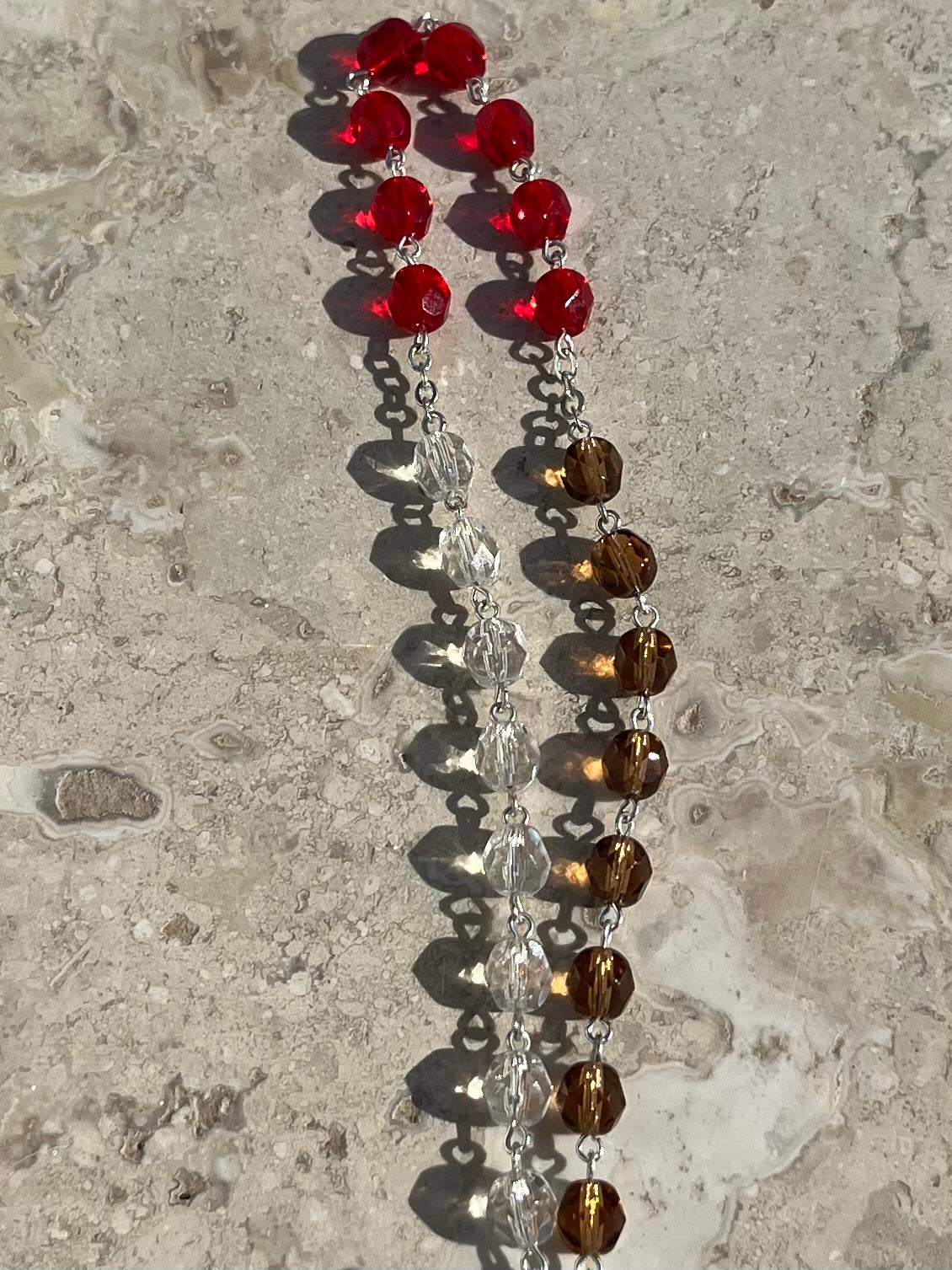 St. Kateri Tekakwitha Rosary Chaplet with Prayer Card
