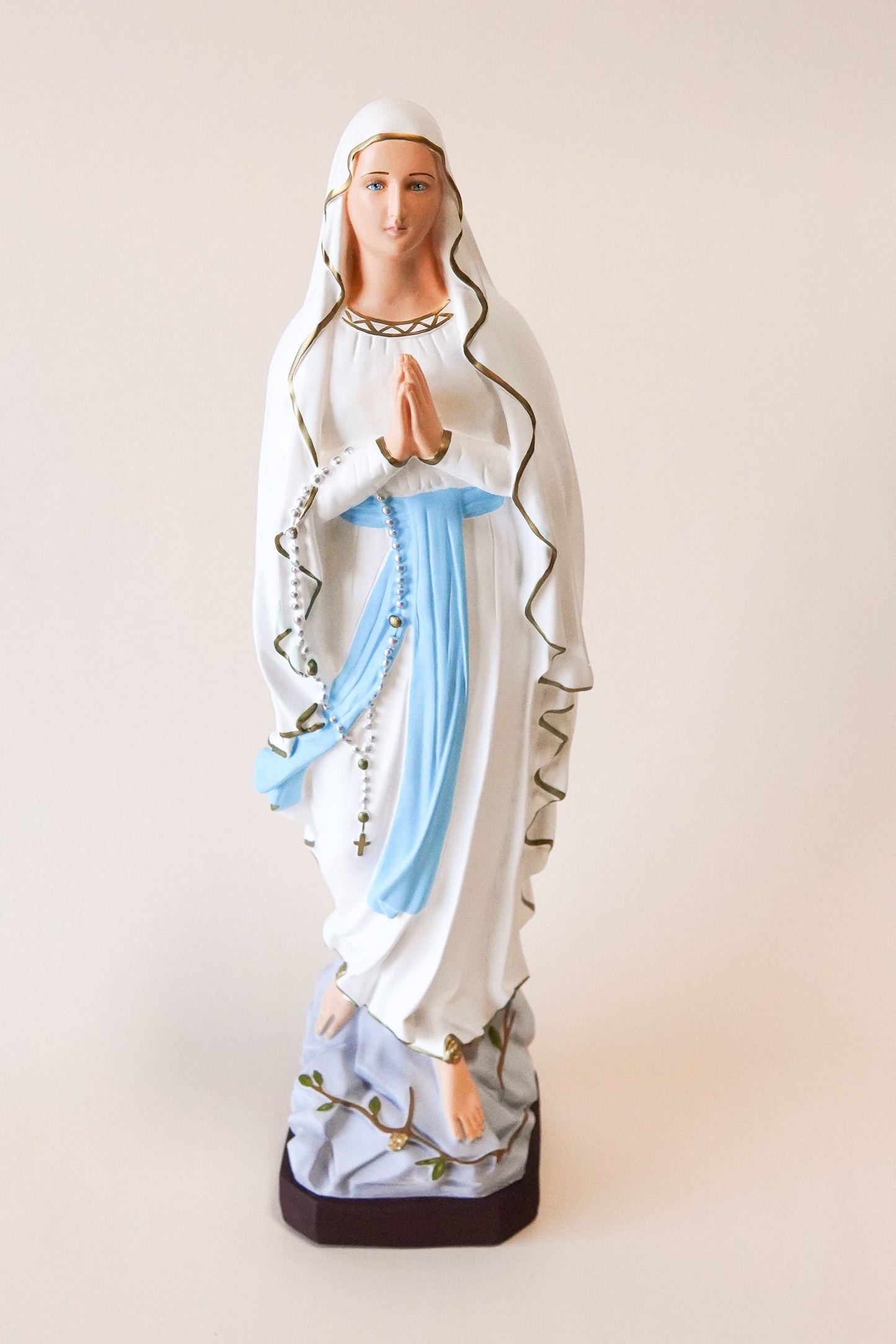 24" Indoor Our Lady of Lourdes Statue