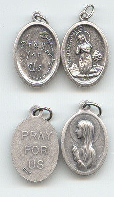 St. Bernadette Medal - Discount Catholic Store