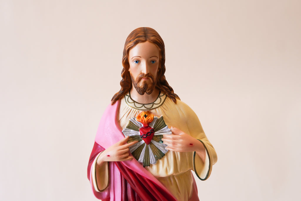 24" Sacred Heart of Jesus Elegant Statue