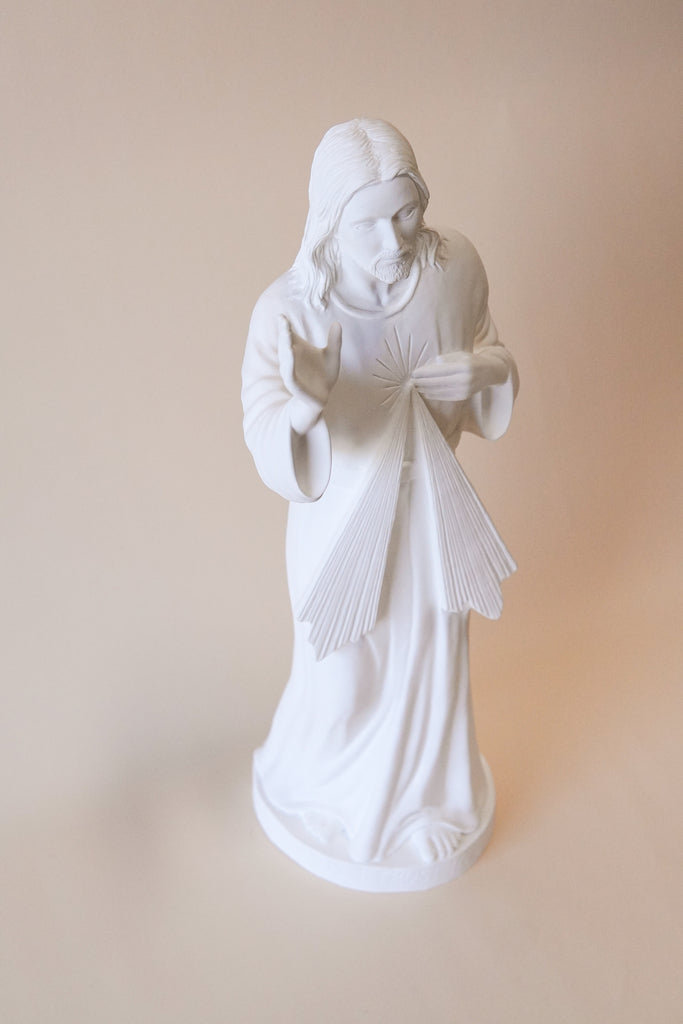 24" Outdoor Divine Mercy Statue