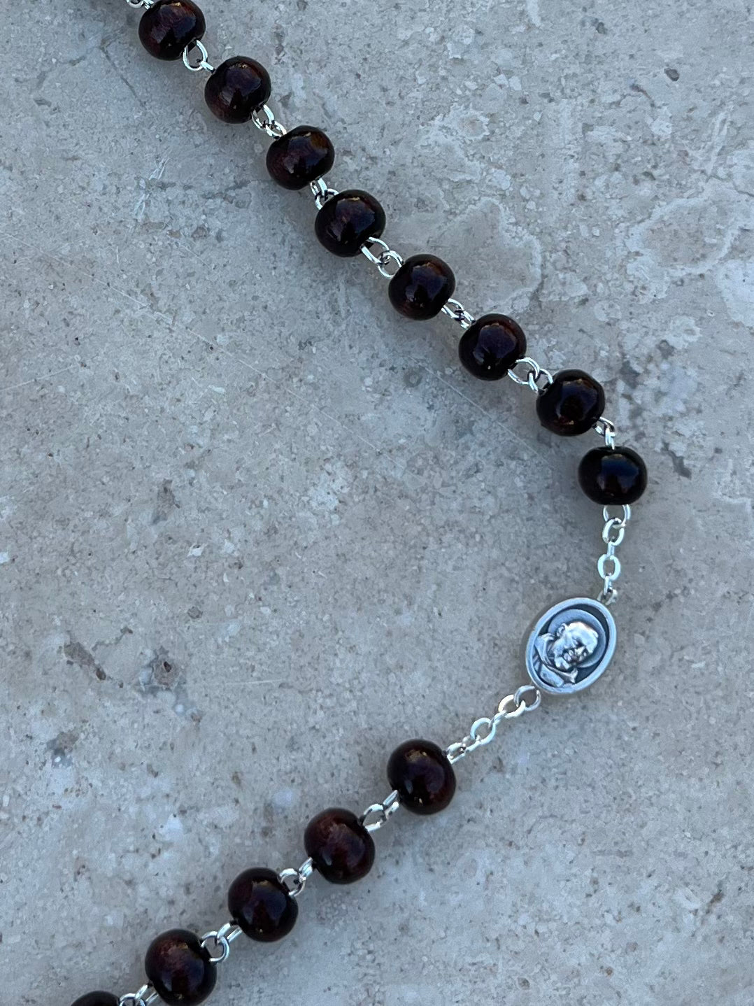 St. Padre Pio Relic Rosary