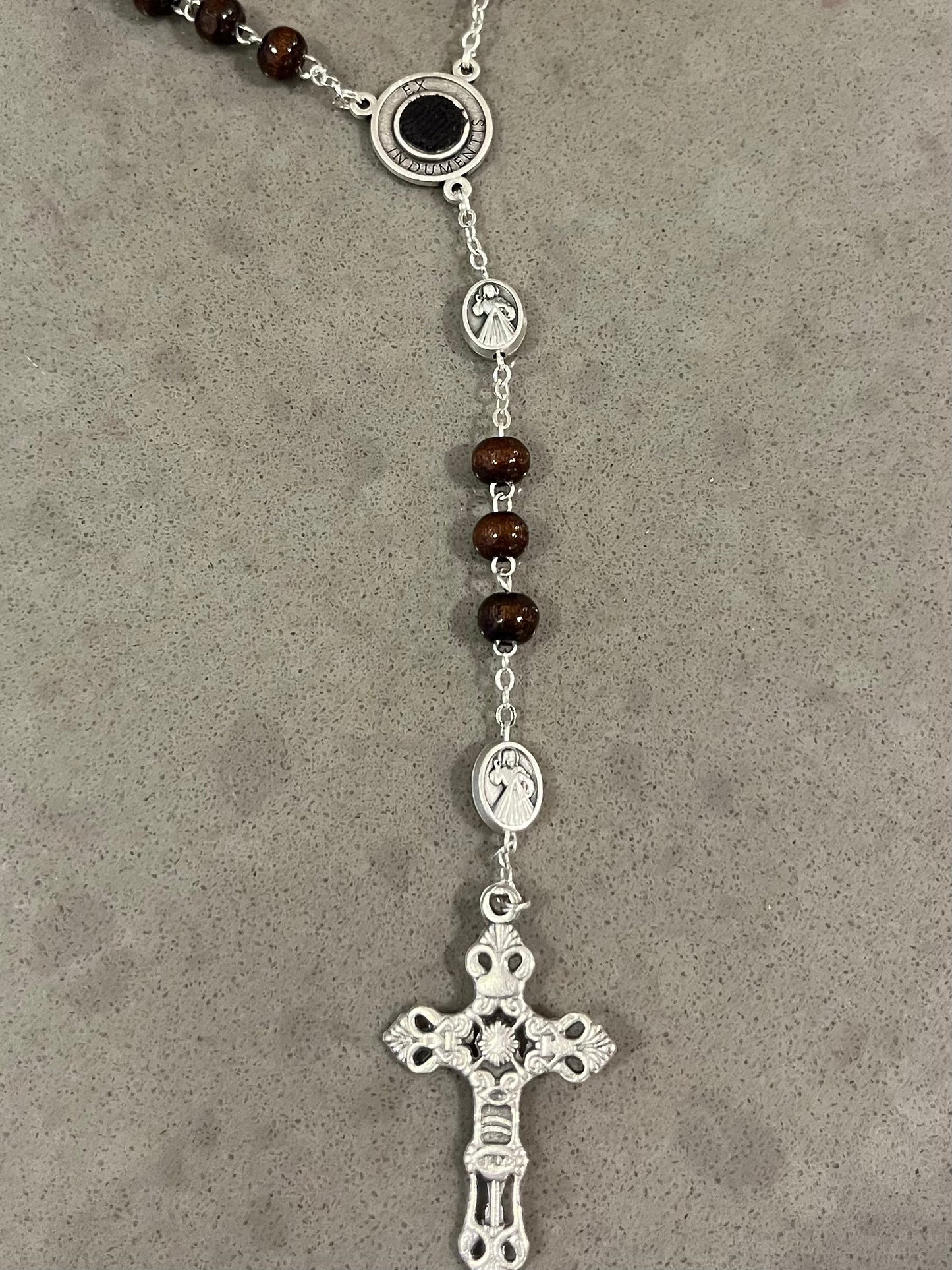 St. Padre Pio Relic Rosary