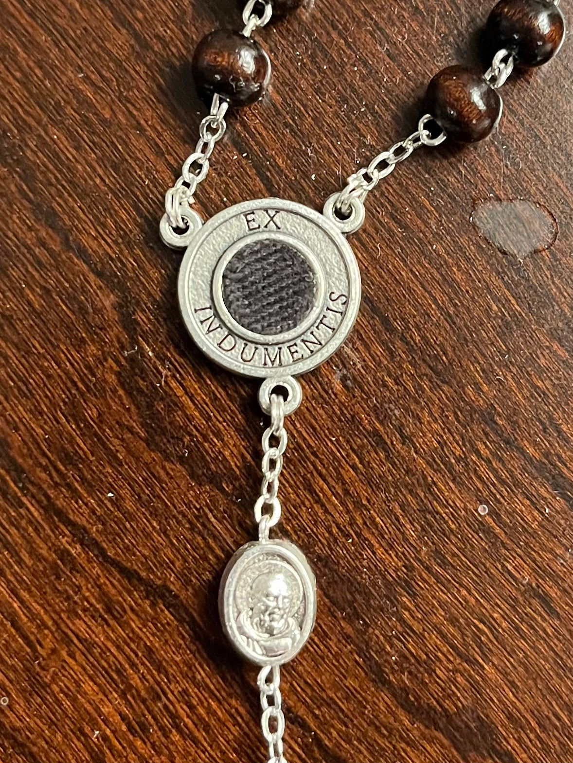St. Padre Pio Relic Rosary