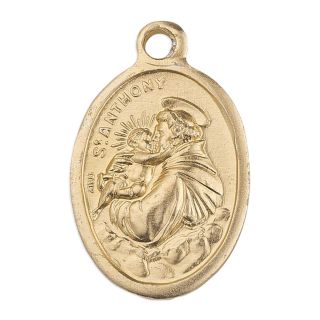 Gold Finish Saint Anthony Medal – A Symbol of Miracles and Guidance