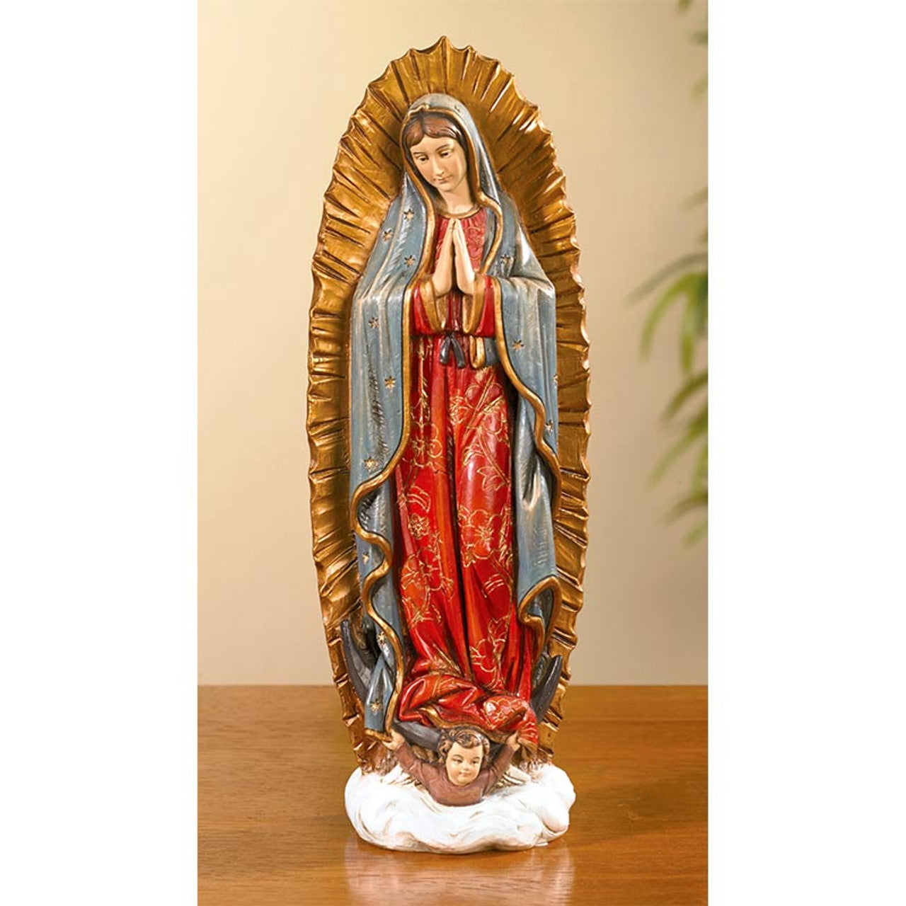 9-Inch Our Lady of Guadalupe Statue – A Beautiful Accent of Faith