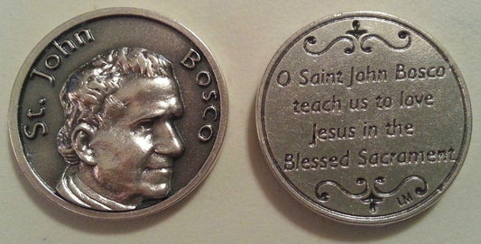 St. John Bosco Pocket Coin – A Symbol of Guidance and Protection