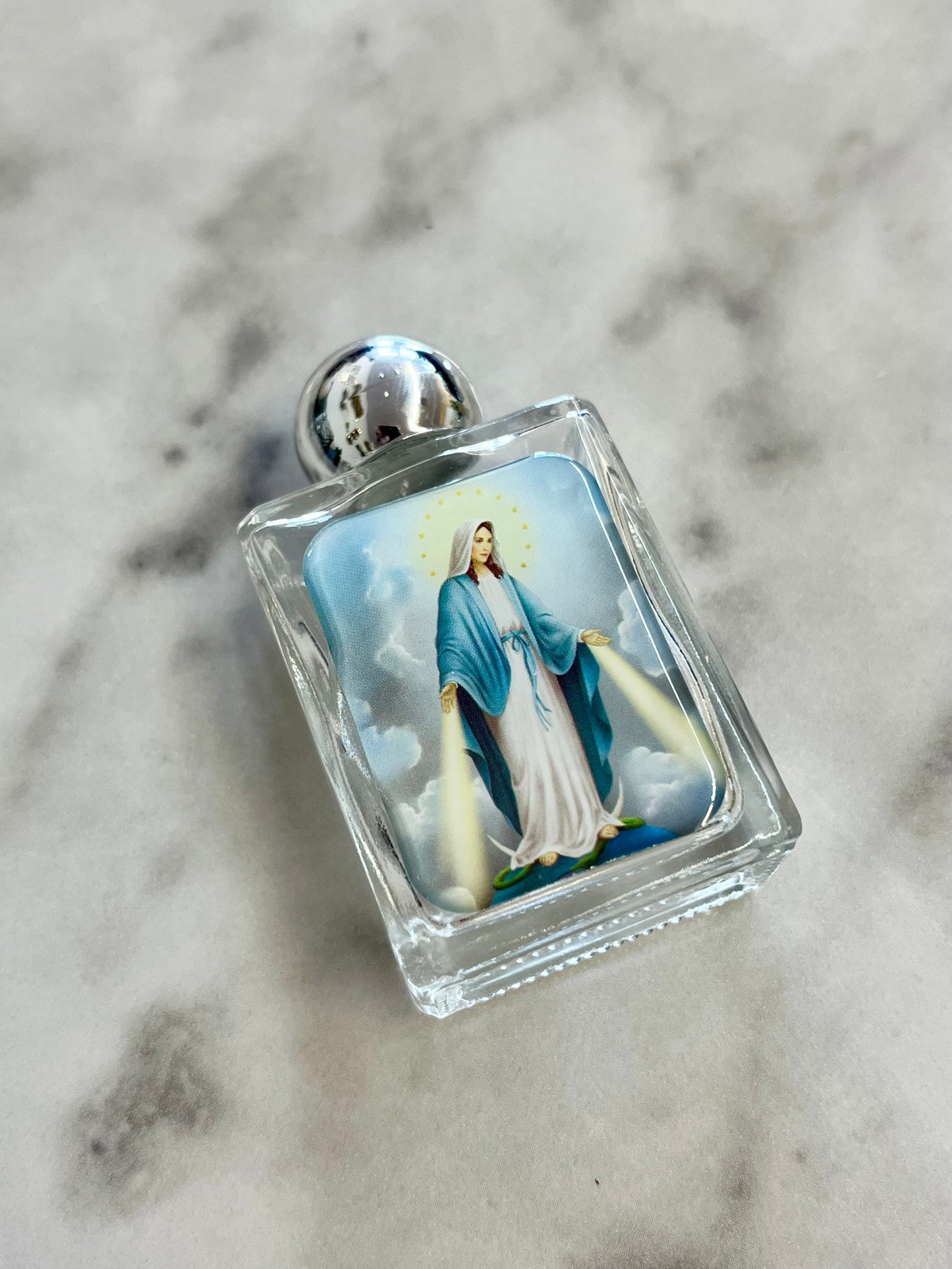 BRAND NEW! - Lourdes Bottle (1 ounces) filled with actual water from the Spring at the Grotto in Lourdes, France - Available while supplies last!