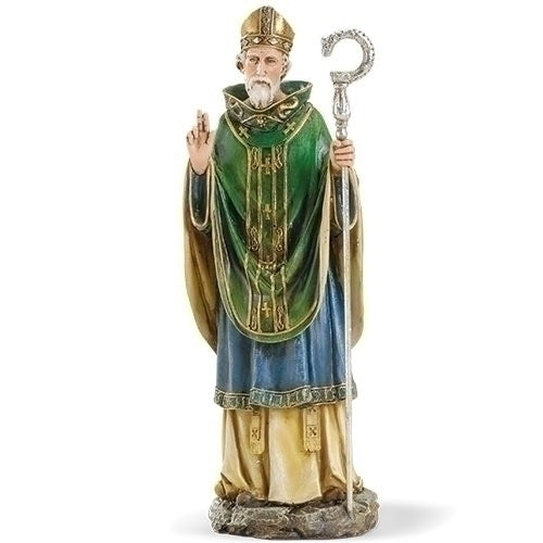 St. Patrick Desktop Statue - 10.5 inches