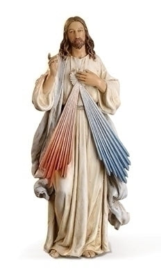 DIVINE MERCY Desktop Statue - 9.5 inches