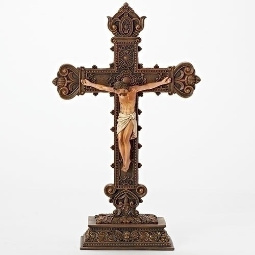 Standing Crucifix - 14.5 inches