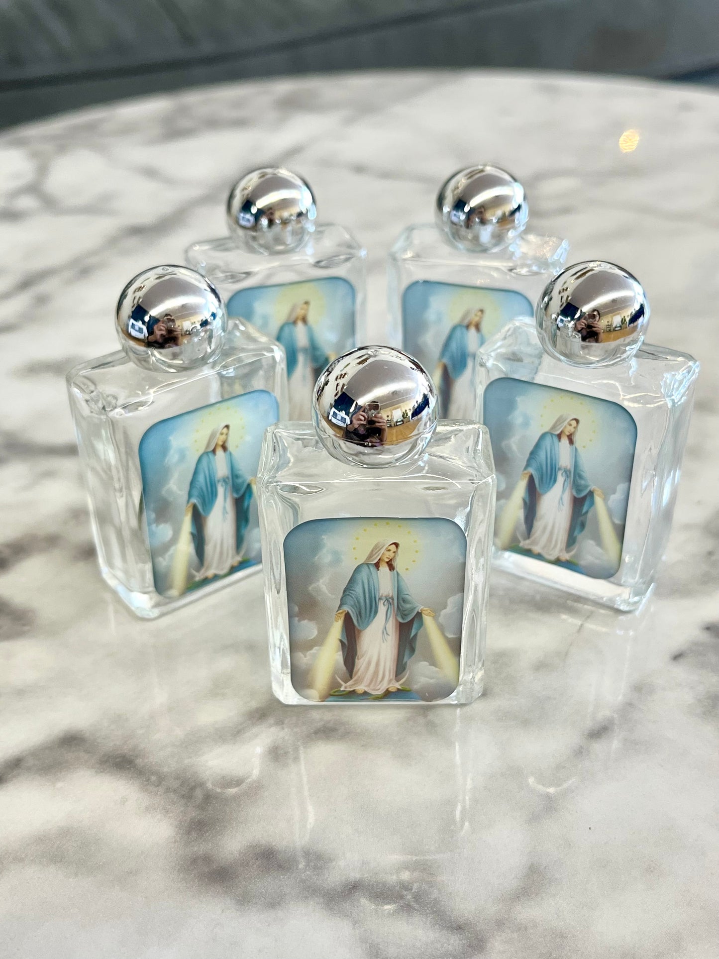 BRAND NEW! - Lourdes Bottle (1 ounces) filled with actual water from the Spring at the Grotto in Lourdes, France - Available while supplies last!