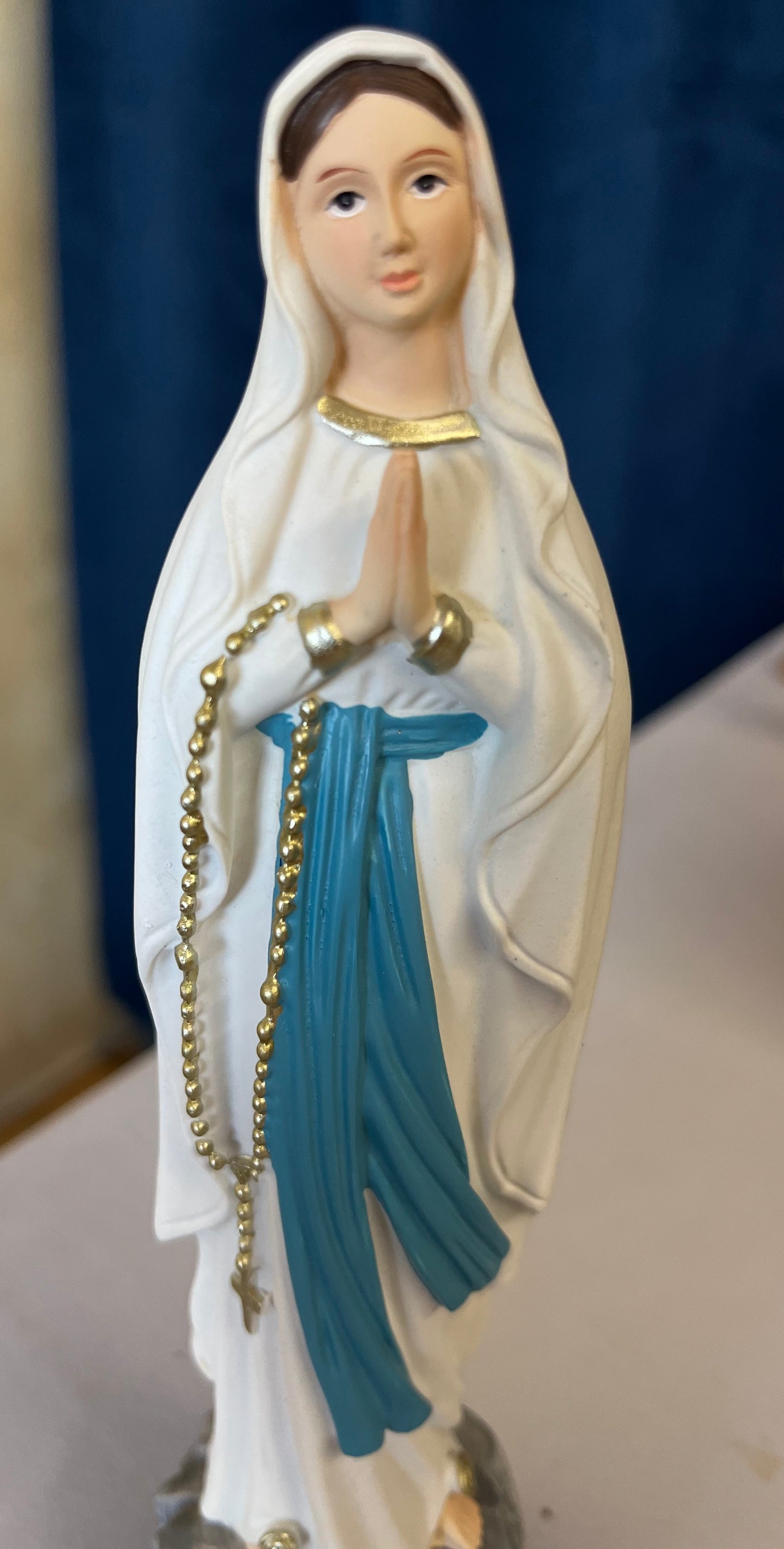 Our Lady of Lourdes Statue – 18 cm (7½ inches) – Direct from Lourdes!