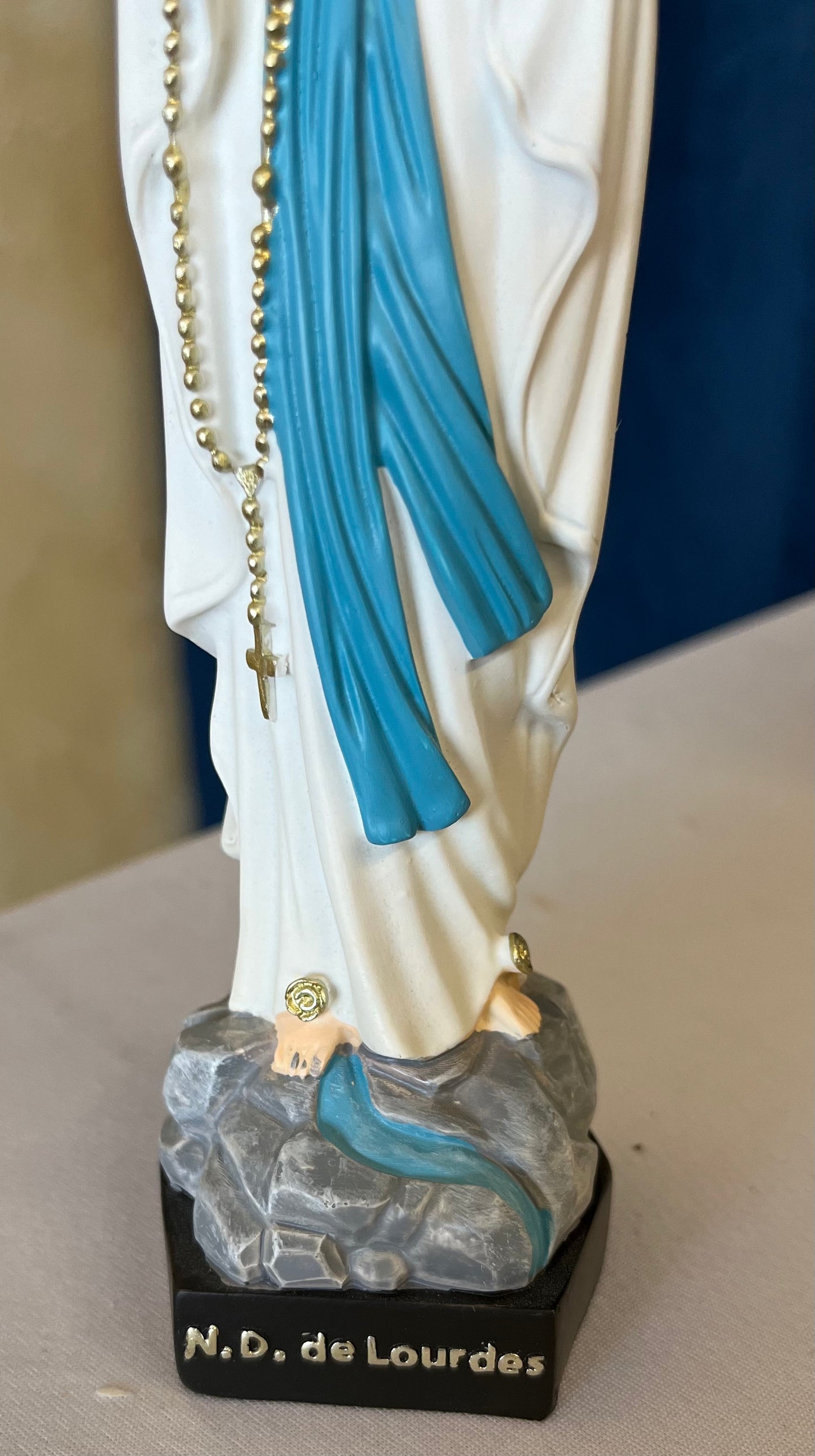 Our Lady of Lourdes Statue – 18 cm (7½ inches) – Direct from Lourdes!