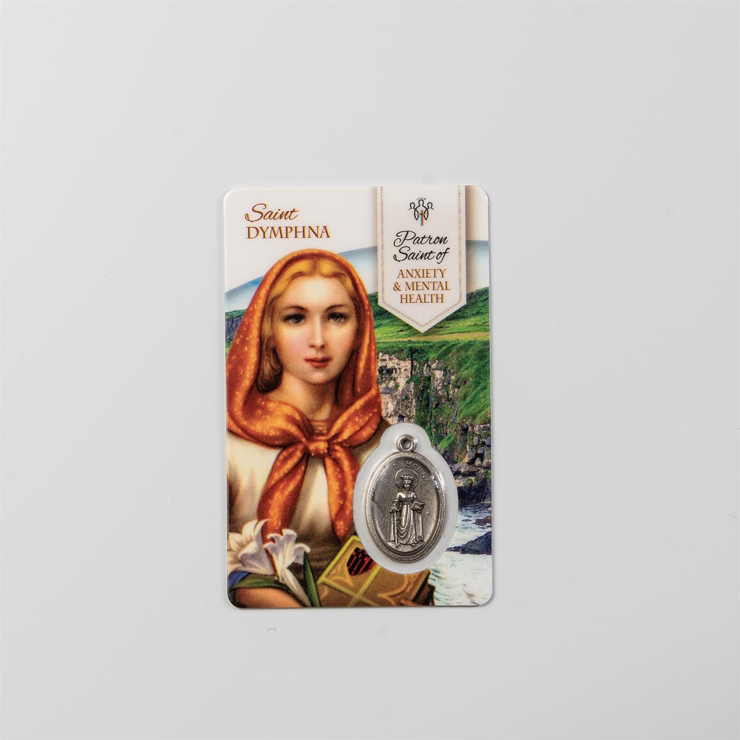 St. Dymphna Prayer Card