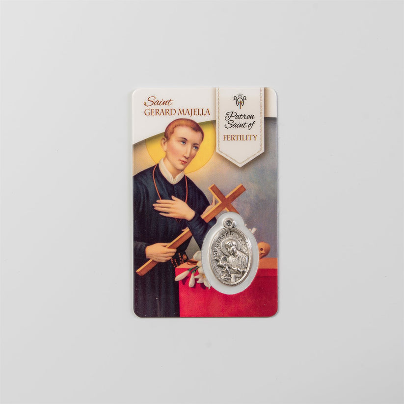 Saint Gerard Majella Prayer Card with Medal – Patron Saint of Fertilit ...