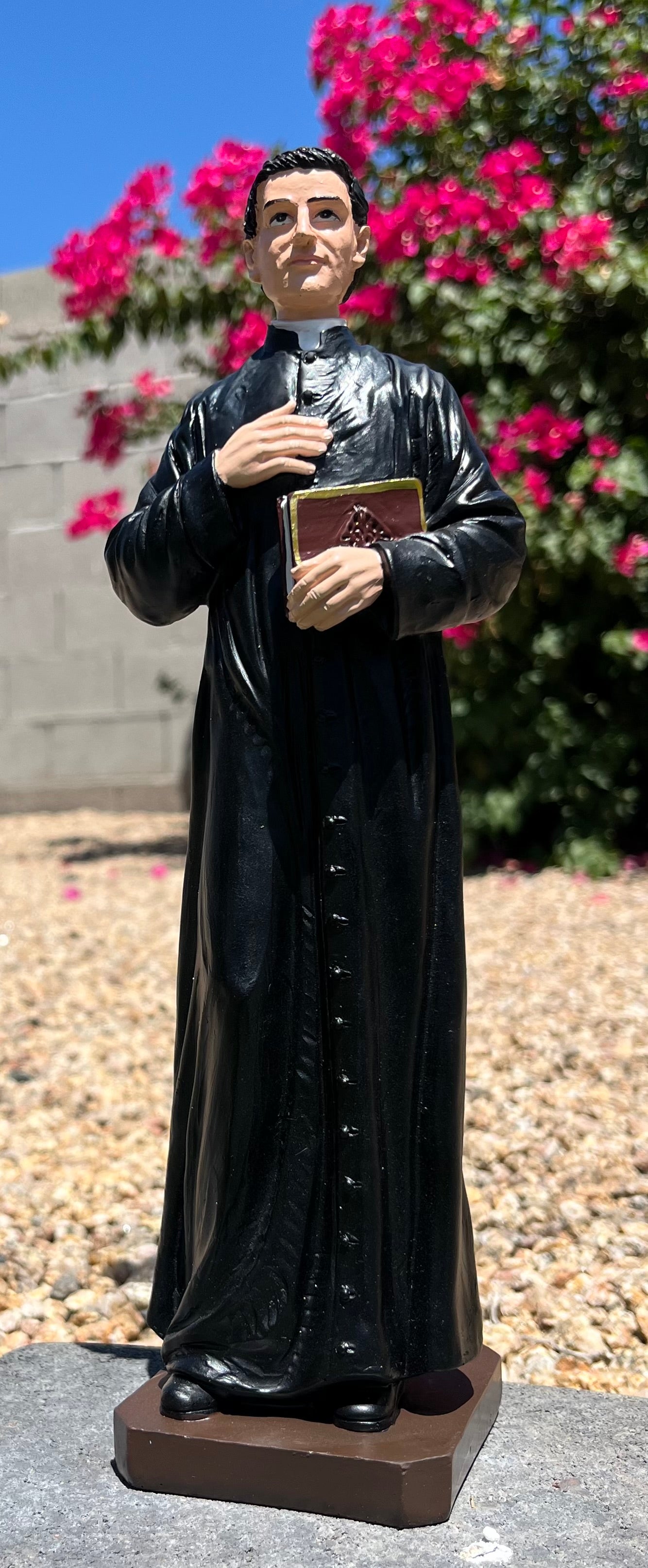 Blessed Michael McGivney Desktop Statue – Founder of the Knights of Columbus - 11.5 inches tall