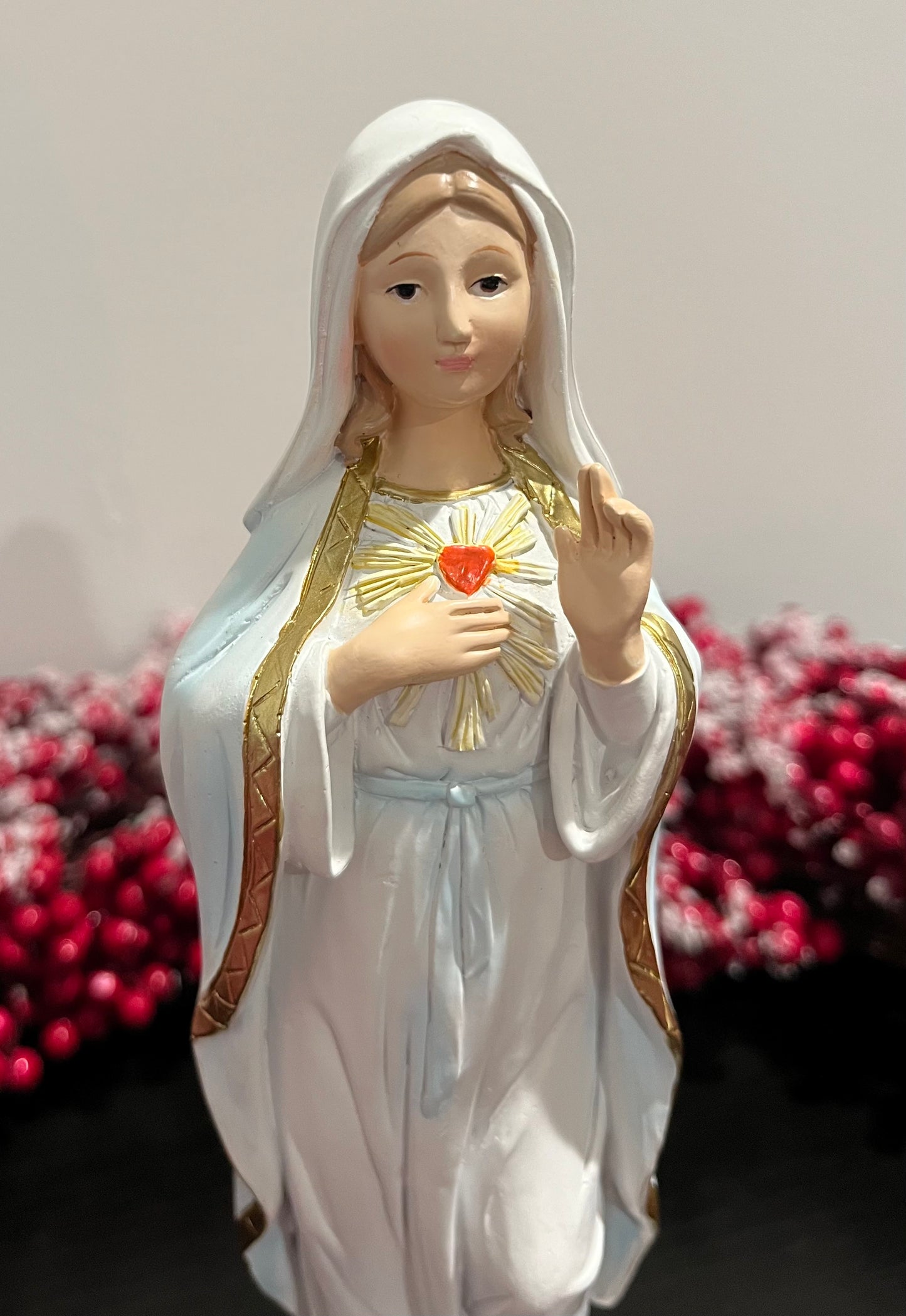 Immaculate Heart of Mary – 8" Desktop Statue