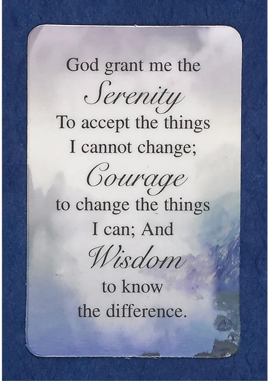 Serenity Prayer Card – A Daily Source of Strength and Peace