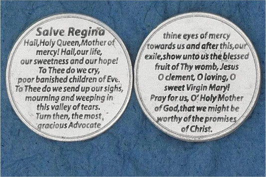 Salve Regina Italian Pocket Coin