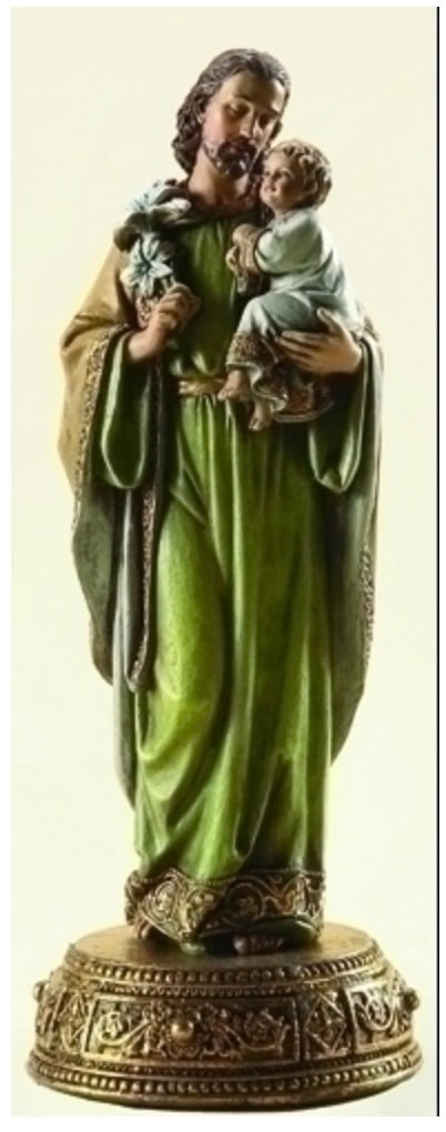 10.25” St. Joseph Desktop Statue – Heavenly Protectors Collection