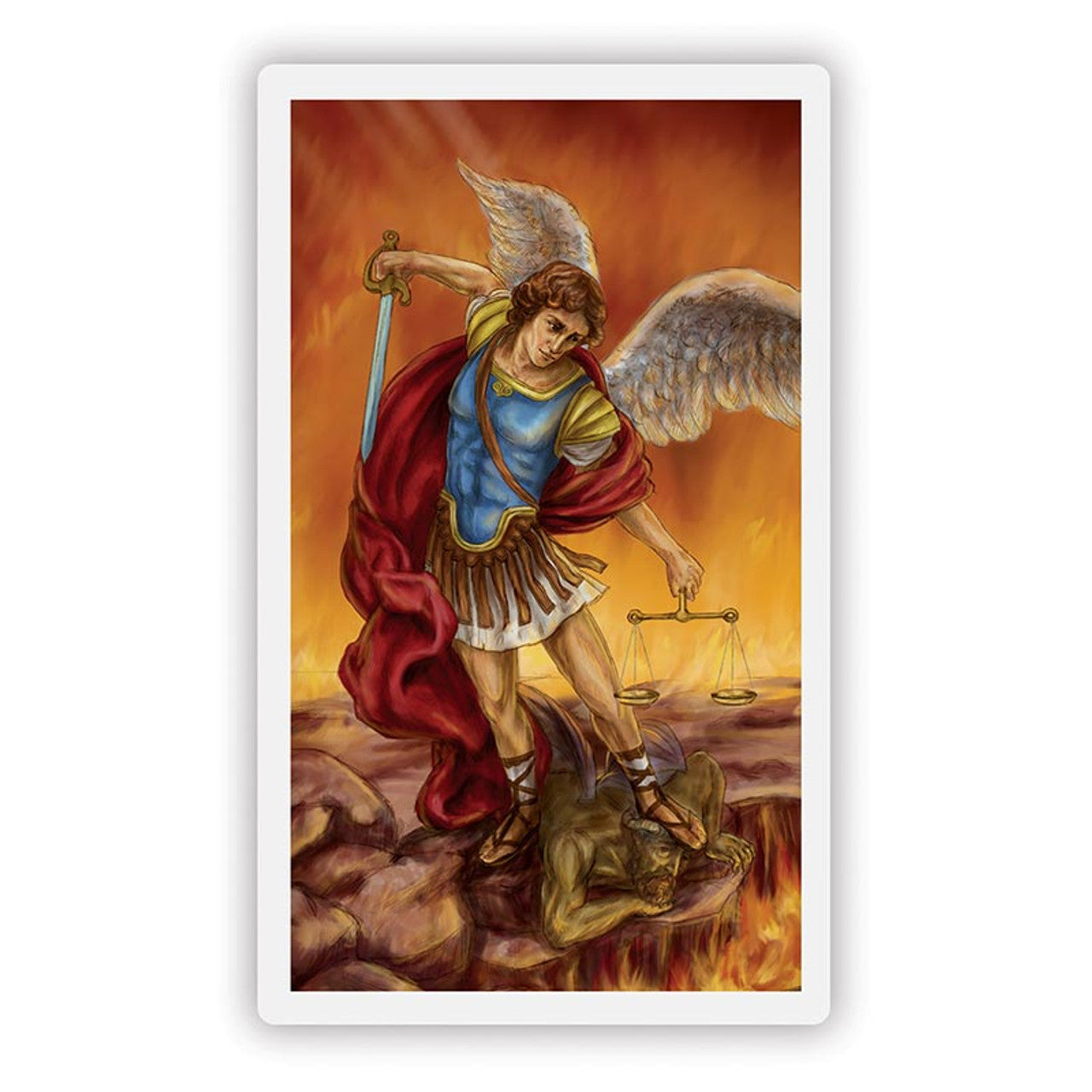 Laminated Holy Prayer Card - Saint Michael the Archangel