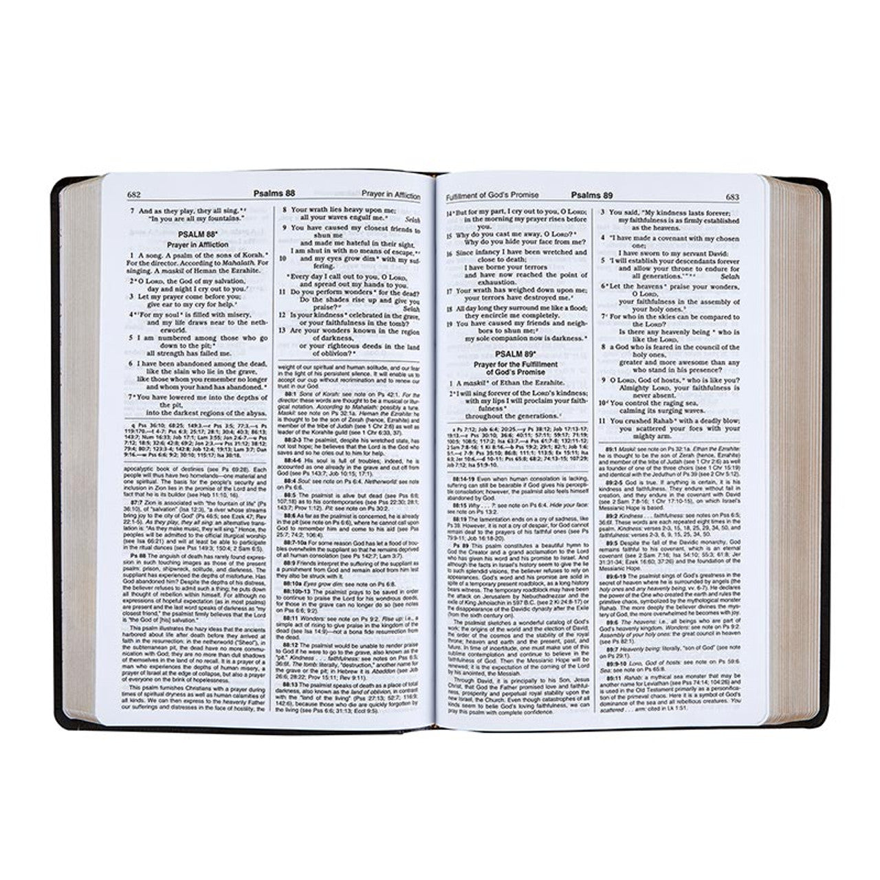 New Catholic Bible – Gift & Award Edition (Black Imitation Leather)