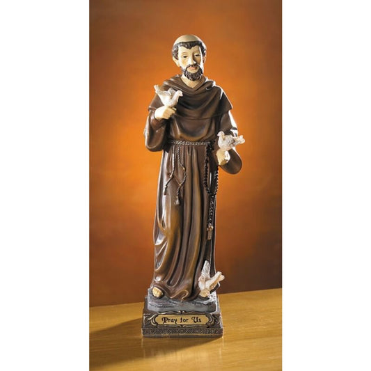 8.5" Saint Francis Statue