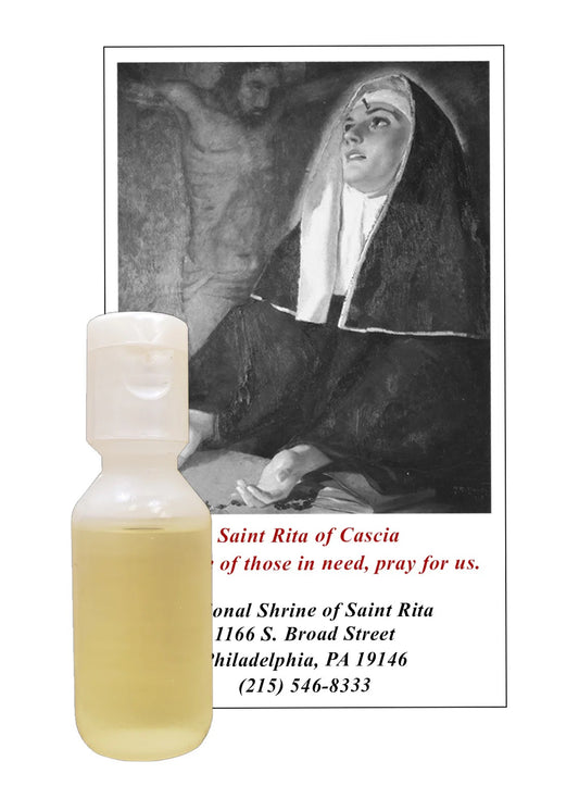 St. Rita Holy Oil - National Shrine of St. Rita of Cascia in Philadelphia