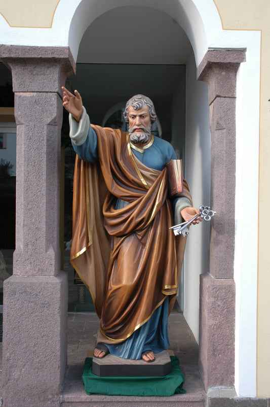 Handcrafted St. Peter Statue (Custom Pricing)