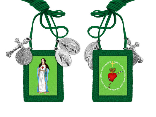 El Escapulario Verde de la Inmaculada Concepción (Green Scapular in Spanish)