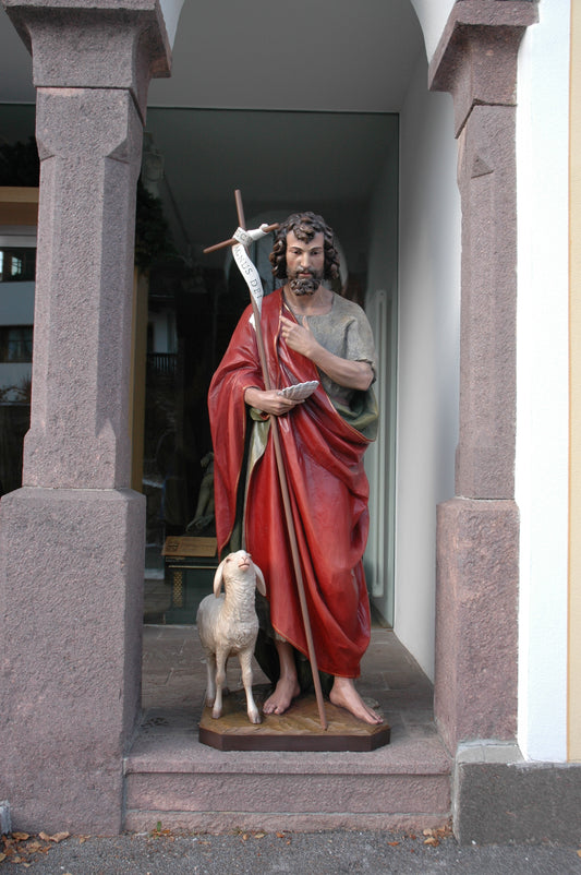 Handcrafted St. John the Baptist Statue (Custom Pricing)