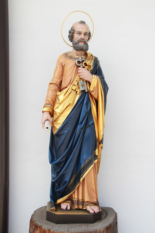 Handcrafted St. Peter with Keys Statue (Custom Pricing)