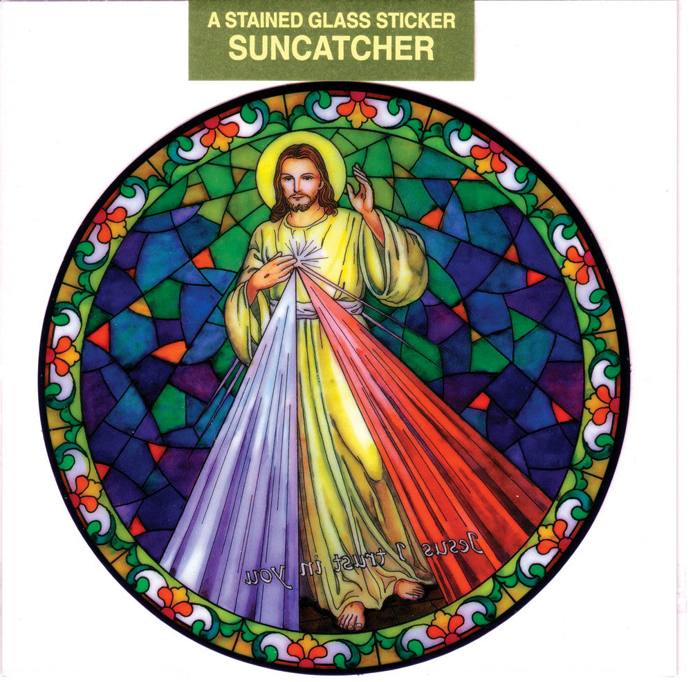 Divine Mercy Suncatcher