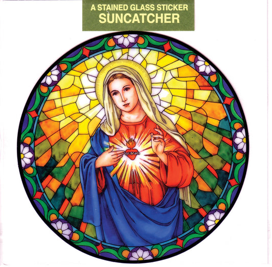 Immaculate Heart of Mary Suncatcher