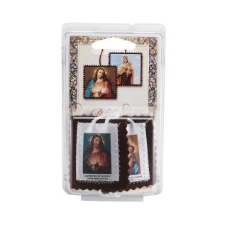 Brown Scapular of Our Lady of Mount Carmel – Beautifully Packaged for Devotion